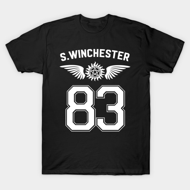 Sam winchester 83 T-Shirt by jessycroft